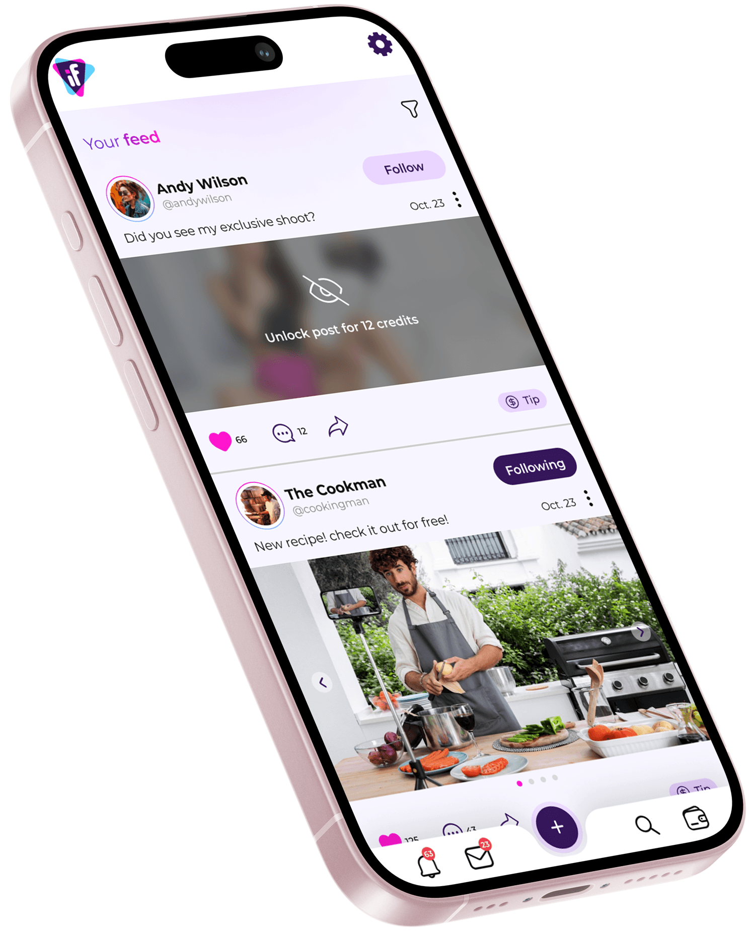Explore Instafans on mobile - the top OnlyFans alternative